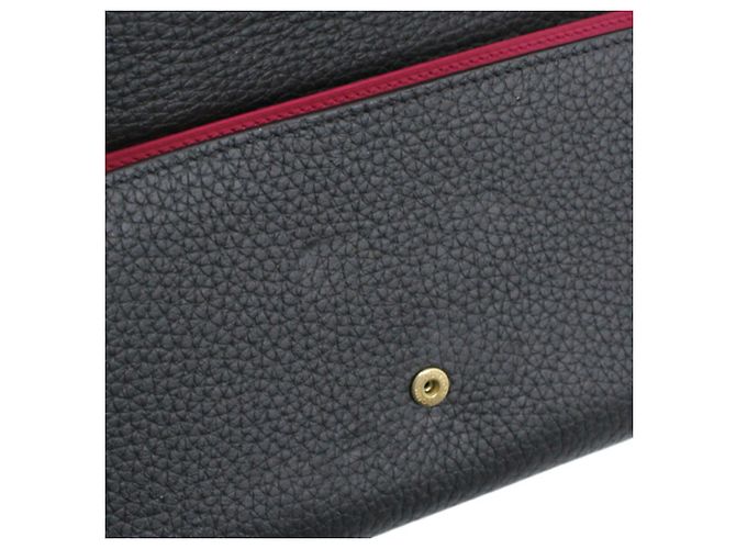 Capucines Louis Vuitton Black Taurillon Leather Bi-fold Long Wallet - view 7