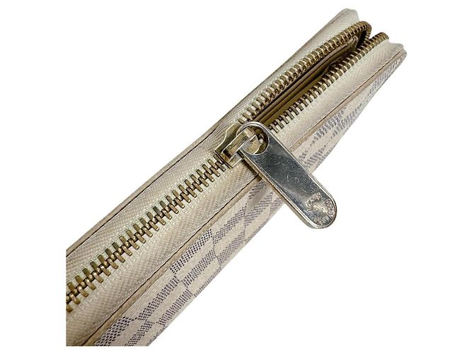 Louis Vuitton Zippy Wallet in Damier Azur Canvas - view 12
