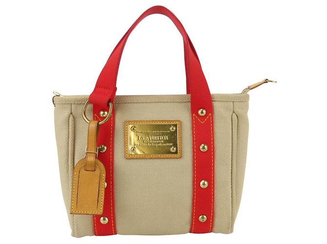 Louis Vuitton Antigua Cabas PM M40038 Canvas Handtasche - Ansicht 2