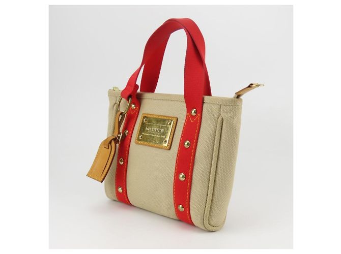 Louis Vuitton Antigua Cabas PM M40038 Canvas Handtasche - Ansicht 3