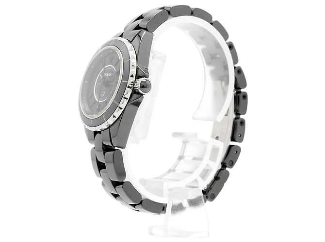 Reloj para mujer Chanel J12 Intense Black H4196 Dial - vista 2