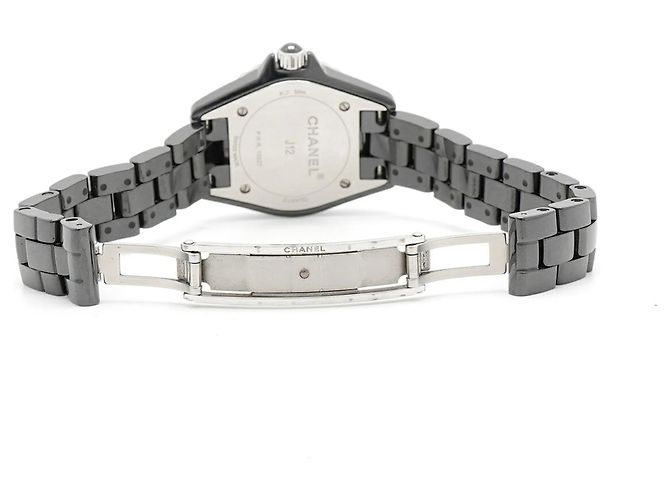 Reloj para mujer Chanel J12 Intense Black H4196 Dial - vista 4