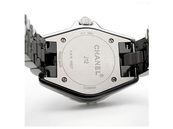 Reloj para mujer Chanel J12 Intense Black H4196 Dial - vista 5