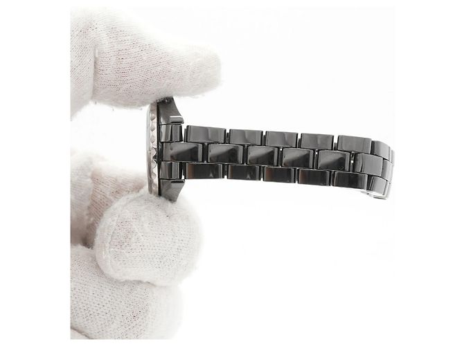 Reloj para mujer Chanel J12 Intense Black H4196 Dial - vista 6