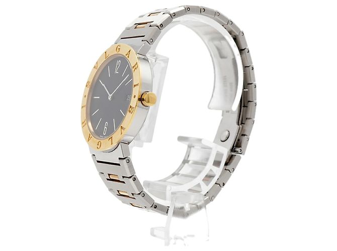 Bulgari Orologio da uomo Bvlgari BB33SG quadrante nero - vista 2