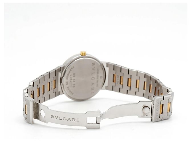 Bulgari Orologio da uomo Bvlgari BB33SG quadrante nero - vista 4