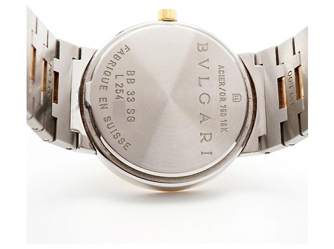 Bulgari Orologio da uomo Bvlgari BB33SG quadrante nero - vista 5