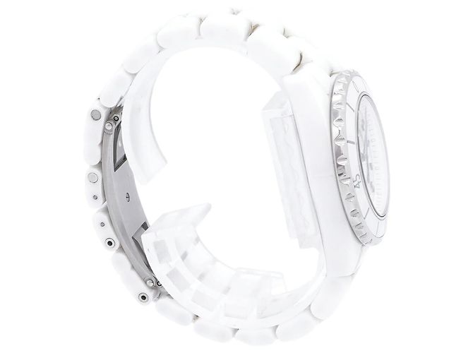 Reloj para mujer Chanel J12 H0968 Esfera Blanca - vista 3