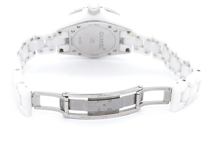 Reloj para mujer Chanel J12 H0968 Esfera Blanca - vista 4