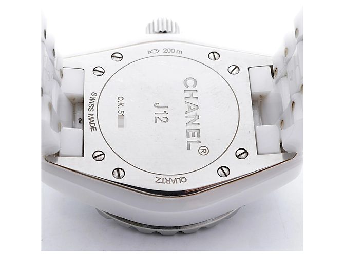 Reloj para mujer Chanel J12 H0968 Esfera Blanca - vista 5