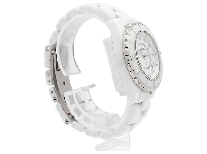 Reloj para mujer Chanel J12 12P Diamond White Dial - vista 3