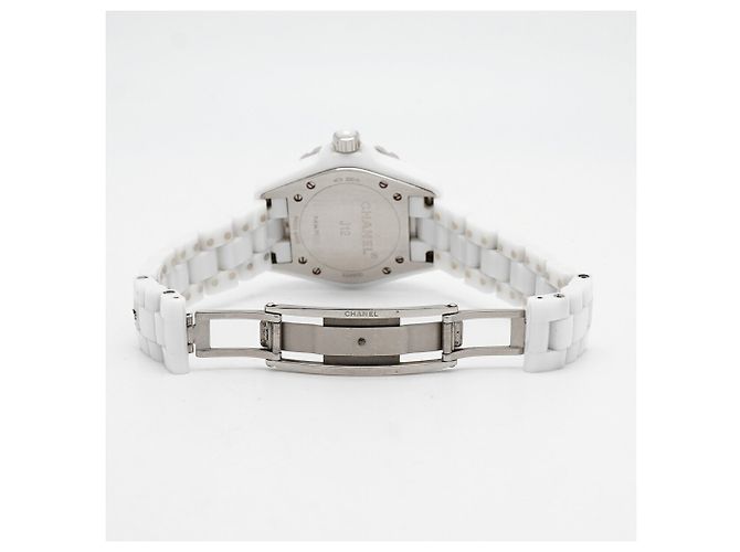 Reloj para mujer Chanel J12 12P Diamond White Dial - vista 4