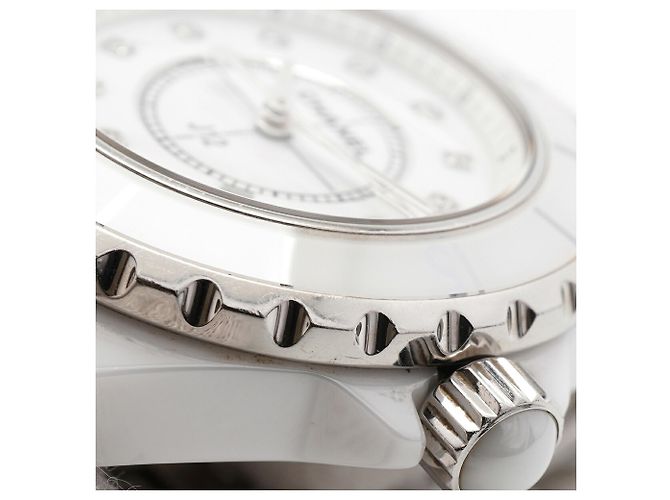 Reloj para mujer Chanel J12 12P Diamond White Dial - vista 7