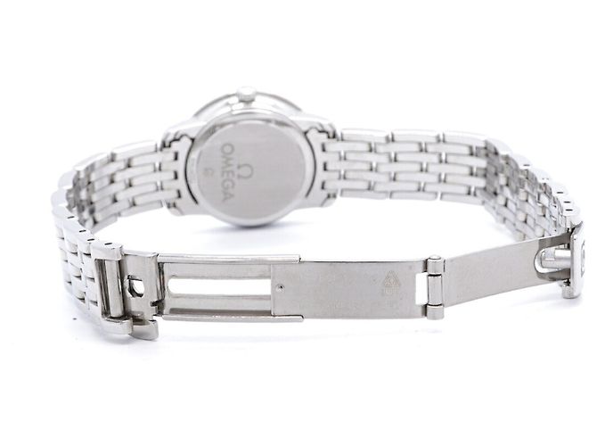 Omega De Ville Prestige Armbanduhr mit 8 Diamanten - Ansicht 4