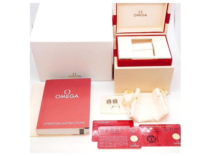 Omega De Ville Prestige Armbanduhr mit 8 Diamanten - Ansicht 9