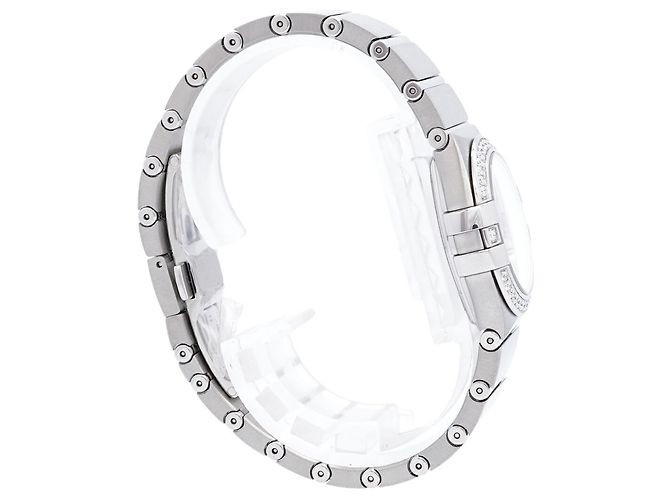 Reloj de pulsera para mujer Omega Constellation con bisel de diamantes - vista 3
