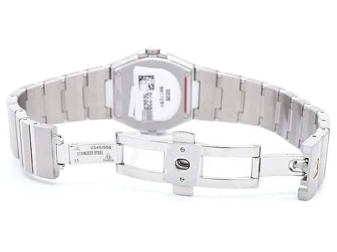 Reloj de pulsera para mujer Omega Constellation con bisel de diamantes - vista 4