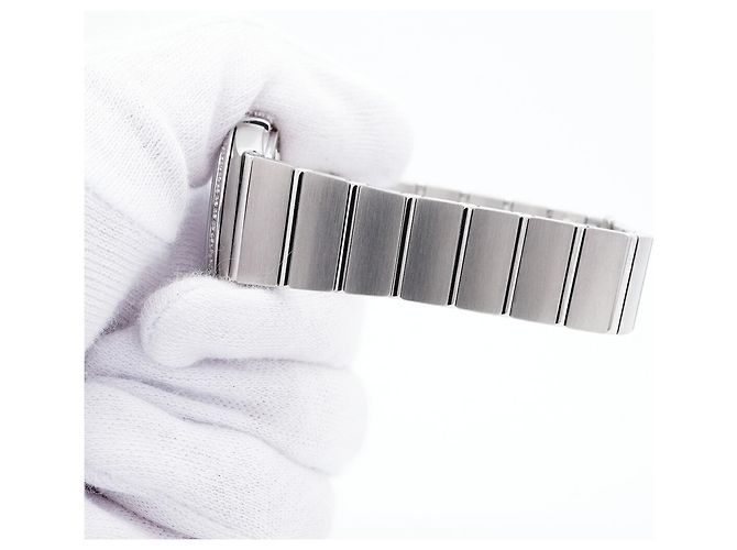 Reloj de pulsera para mujer Omega Constellation con bisel de diamantes - vista 6