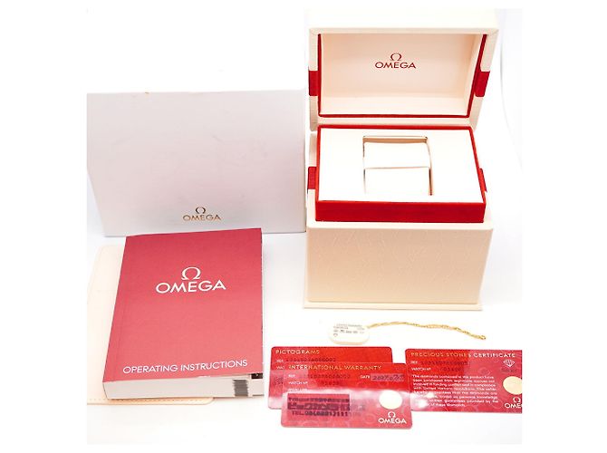 Reloj de pulsera para mujer Omega Constellation con bisel de diamantes - vista 9