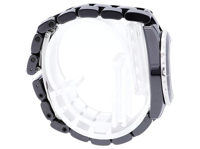 Orologio da donna Chanel J12 8P Diamond H2569 Quadrante Nero - vista 3