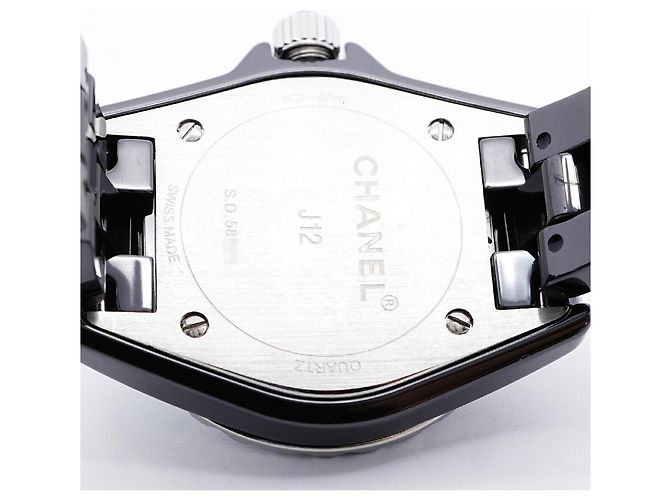 Orologio da donna Chanel J12 8P Diamond H2569 Quadrante Nero - vista 5
