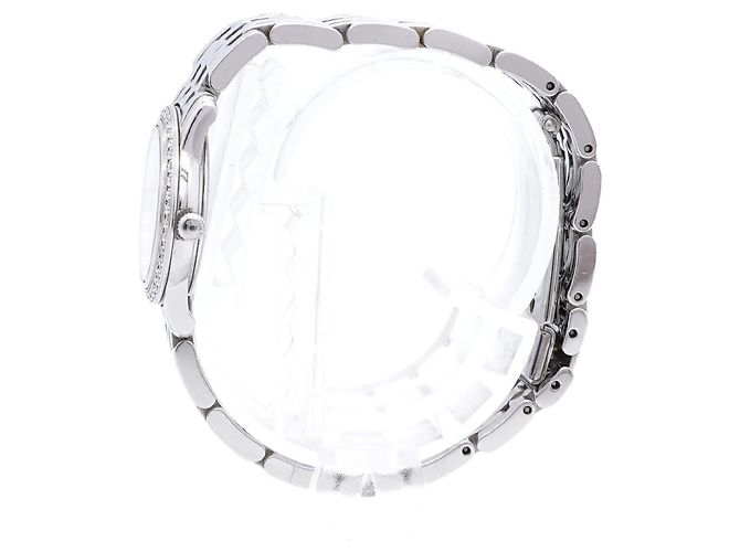 Omega De Ville Prestige Damenuhr mit Diamantlünette - Ansicht 2