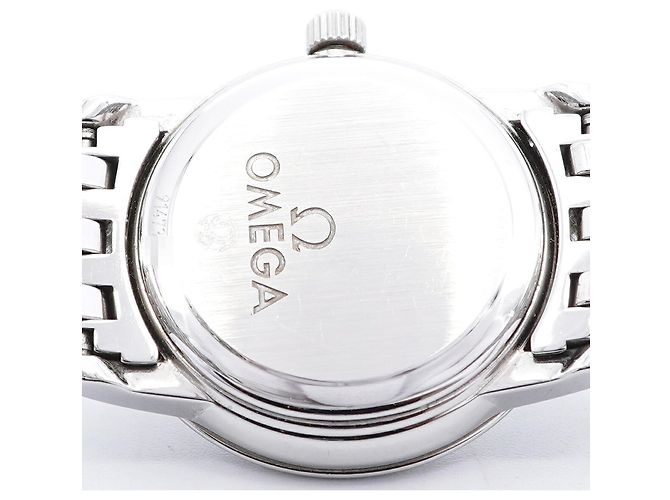 Omega De Ville Prestige Damenuhr mit Diamantlünette - Ansicht 5