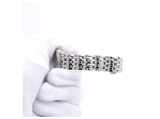 Omega De Ville Prestige Damenuhr mit Diamantlünette - Ansicht 6