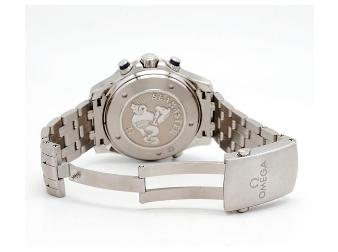 Orologio da polso Omega Seamaster Diver 300M GMT da uomo - vista 4