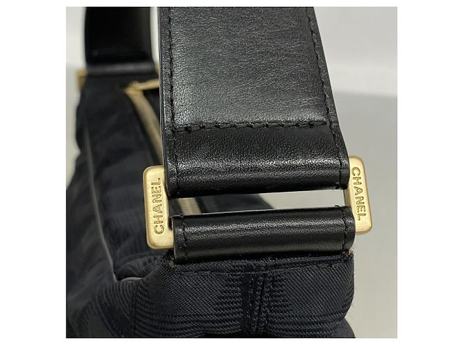 Borsa a tracolla Chanel New Travel in nylon - vista 8