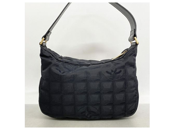 Borsa a tracolla Chanel New Travel in nylon - vista 9