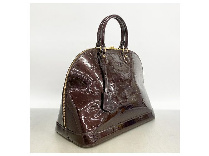 Sac à main Louis Vuitton Alma GM Vernis - vue 2