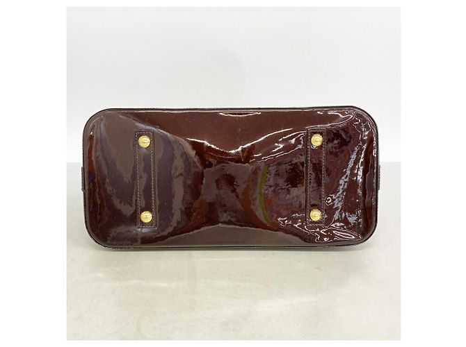 Sac à main Louis Vuitton Alma GM Vernis - vue 3