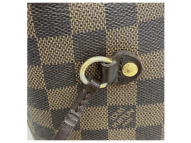 Bolso Tote Louis Vuitton Damier Neverfull MM - vista 10