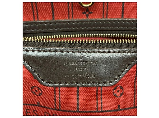 Bolso Tote Louis Vuitton Damier Neverfull MM - vista 5