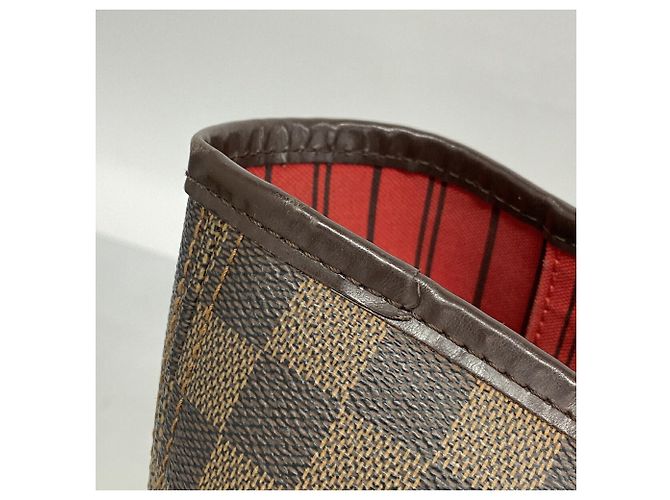 Bolso Tote Louis Vuitton Damier Neverfull MM - vista 9