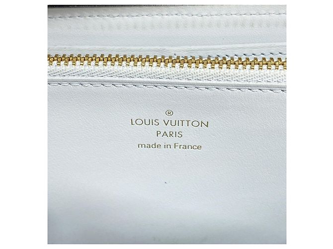 Louis Vuitton langes Portemonnaie in Navy Blue - Ansicht 4