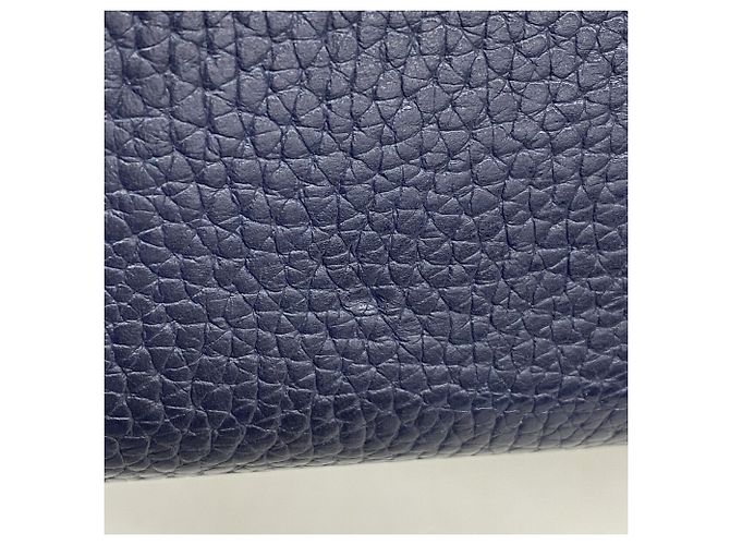 Louis Vuitton langes Portemonnaie in Navy Blue - Ansicht 8