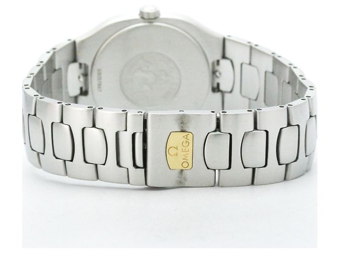 Omega Seamaster Polaris Day-Date Quartz Acciaio inossidabile e Oro giallo (18K) - vista 2