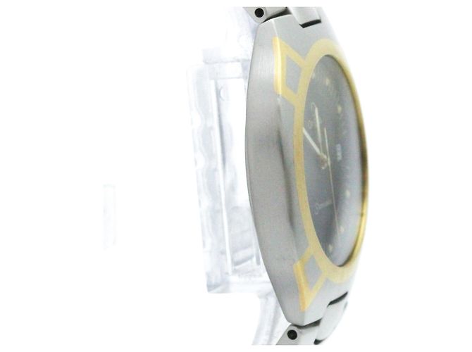 Omega Seamaster Polaris Day-Date Quartz Acciaio inossidabile e Oro giallo (18K) - vista 5