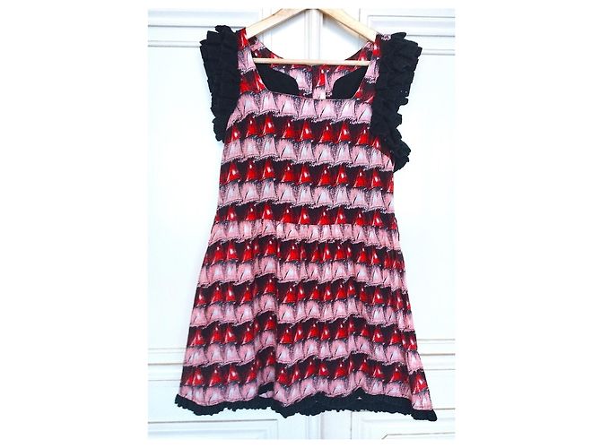 Manoush Reversibles Preppy Rüschenkleid - Ansicht 19