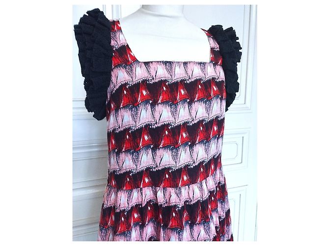 Manoush Reversibles Preppy Rüschenkleid - Ansicht 4