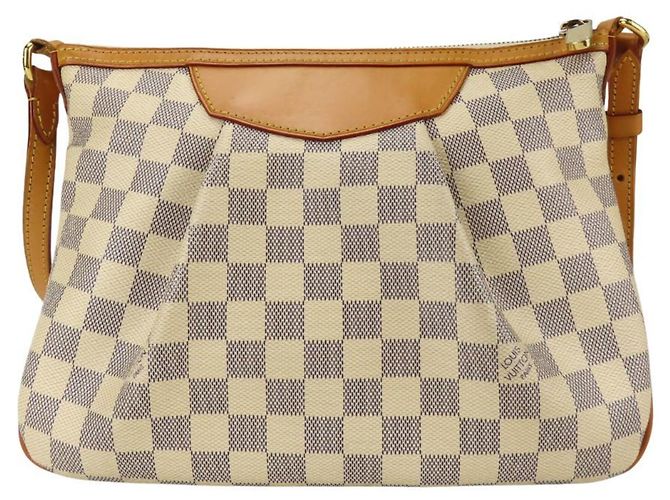 Borsa a tracolla Louis Vuitton Siracusa PM - vista 4