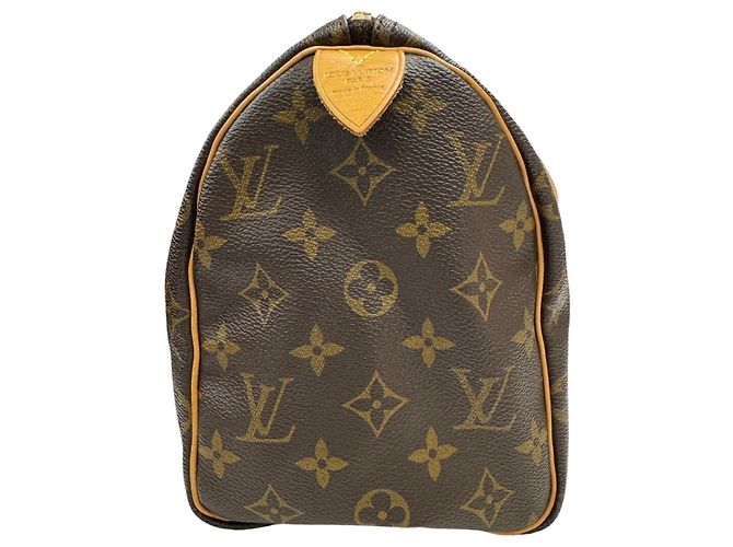 Sac à main Louis Vuitton Speedy 25 Monogram - vue 4