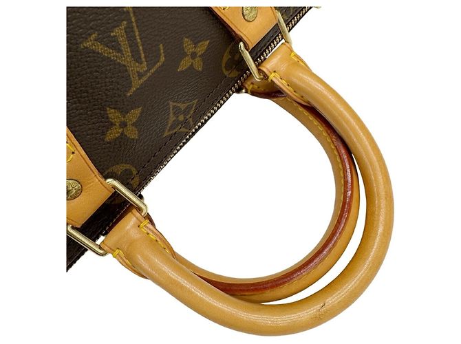 Sac à main Louis Vuitton Speedy 25 Monogram - vue 8