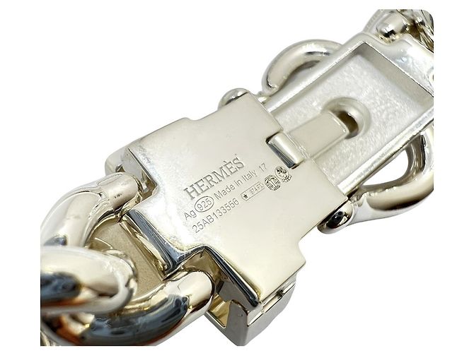 Hermès Pulseira de Berloques Hermes Silver 925 - vista 8