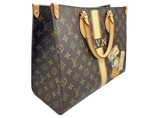 Saco Tote Louis Vuitton Monogram OnTheGo MM - vista 3
