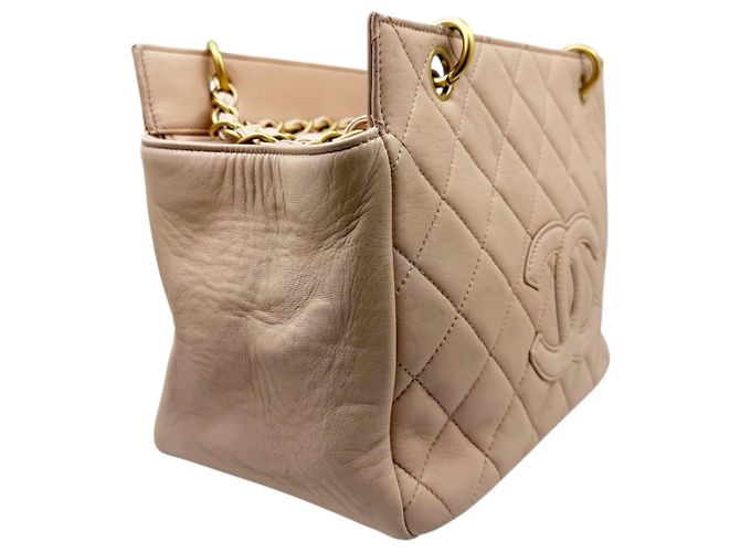 Saco Tote com Corrente Matelassé CHANEL - vista 3