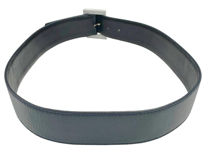 Ceinture Chanel Coco en cuir - vue 4
