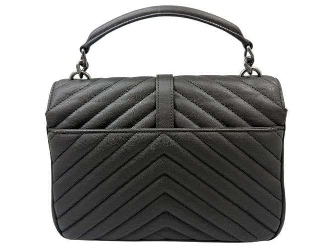 Autre Marque Borsa a tracolla Saint Laurent College Grigio Scuro - vista 2